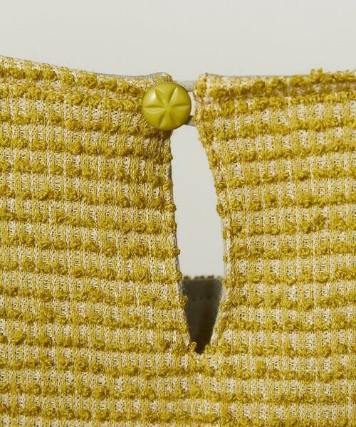 Jocomomola / ホコモモラ ロング・マキシ丈ワンピース | Granos de arroz ジャカードフレアワンピース | 詳細11