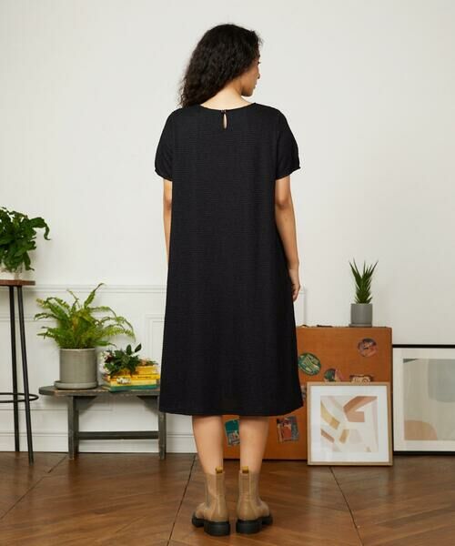 Jocomomola / ホコモモラ ロング・マキシ丈ワンピース | Granos de arroz ジャカードフレアワンピース | 詳細2