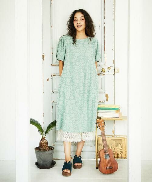 Jocomomola / ホコモモラ その他パンツ | 天竺レースペチコートパンツ | 詳細11