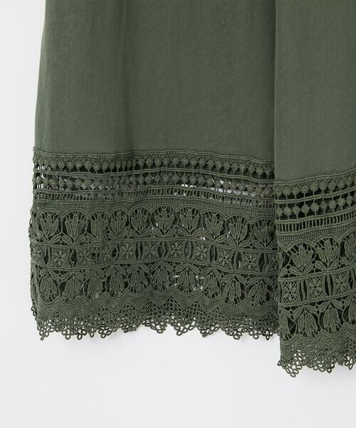 Jocomomola / ホコモモラ その他パンツ | 天竺レースペチコートパンツ | 詳細22