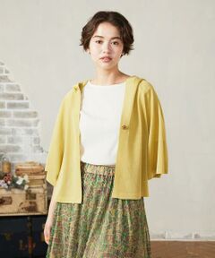 Jocomomola / ホコモモラ カーディガン・ボレロ | Callejero フード付きシアーカーディガン