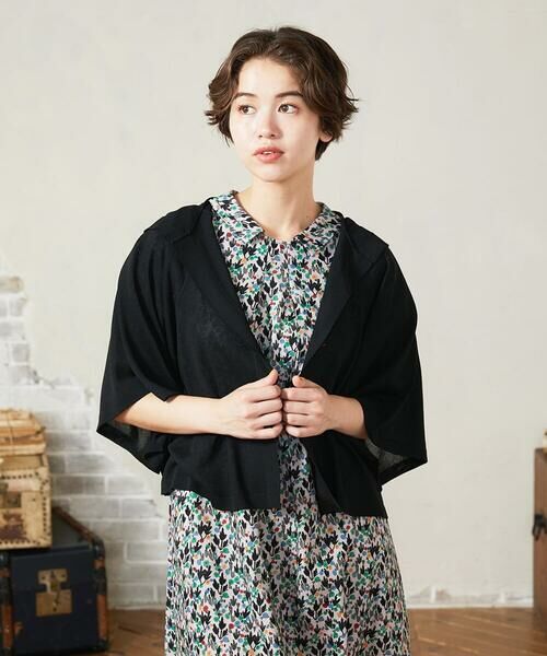 Jocomomola / ホコモモラ カーディガン・ボレロ | Callejero フード付きシアーカーディガン | 詳細12