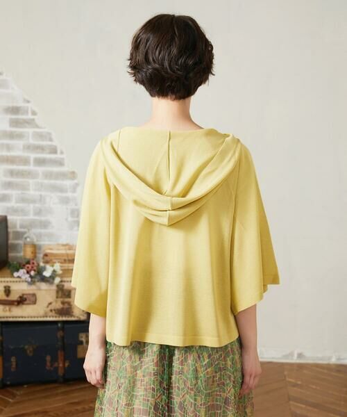 Jocomomola / ホコモモラ カーディガン・ボレロ | Callejero フード付きシアーカーディガン | 詳細4