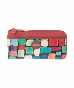 Jocomomola / ホコモモラ その他小物 | 配色アートデザインスリム長財布