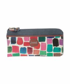 Jocomomola / ホコモモラ その他小物 | 配色アートデザインスリム長財布