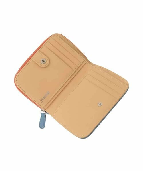 Jocomomola / ホコモモラ その他小物 | アニマルステッチジップポケット二つ折り財布 | 詳細7