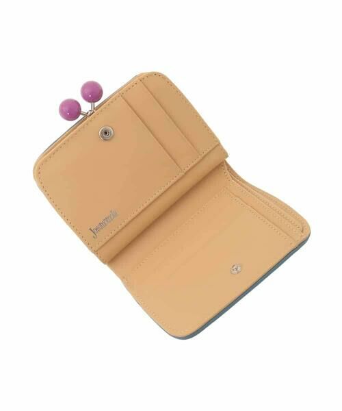 Jocomomola / ホコモモラ その他小物 | アニマルステッチがま口二つ折り財布 | 詳細2