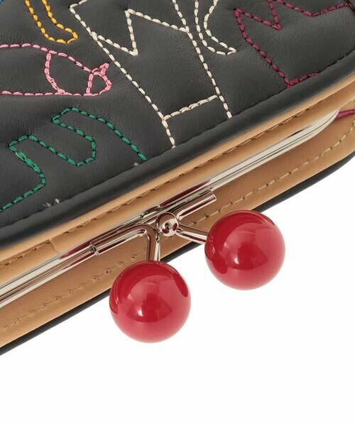 Jocomomola / ホコモモラ その他小物 | アニマルステッチがま口二つ折り財布 | 詳細6