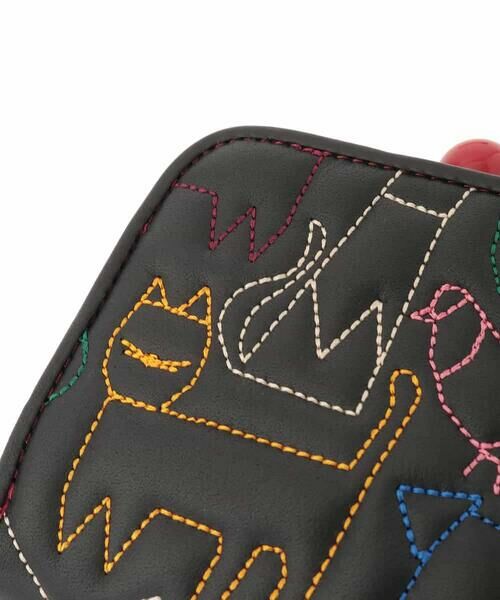 Jocomomola / ホコモモラ その他小物 | アニマルステッチがま口二つ折り財布 | 詳細7