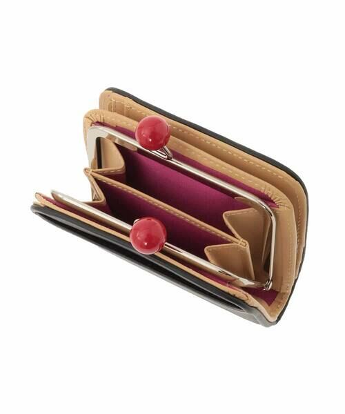 Jocomomola / ホコモモラ その他小物 | アニマルステッチがま口二つ折り財布 | 詳細9