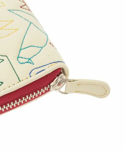 Jocomomola / ホコモモラ その他小物 | アニマルステッチラウンドジップ長財布 | 詳細3