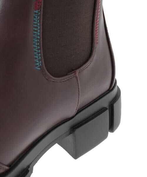 Jocomomola / ホコモモラ ブーツ（ロング丈） | ステッチアクセントサイドゴアブーツ | 詳細6