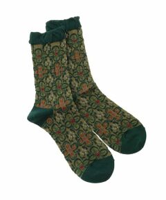 Jocomomola / ホコモモラ その他小物 | クローバーふくれジャカードソックス