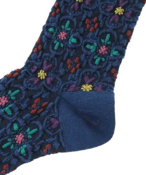 Jocomomola / ホコモモラ その他小物 | クローバーふくれジャカードソックス | 詳細3