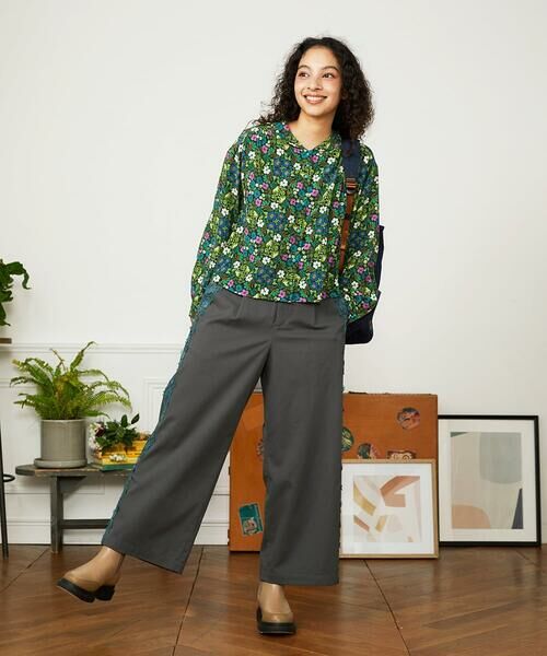 Jocomomola / ホコモモラ シャツ・ブラウス | Calle de la Flor Alta フラワープリントブラウス | 詳細10