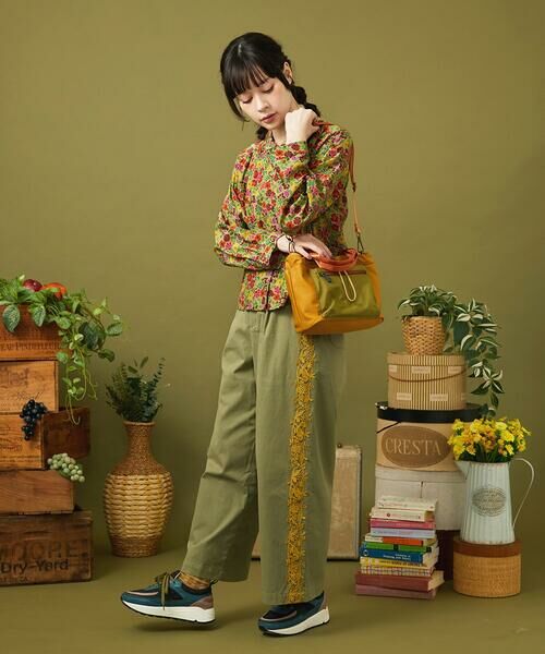 Jocomomola / ホコモモラ シャツ・ブラウス | Calle de la Flor Alta フラワープリントブラウス | 詳細17