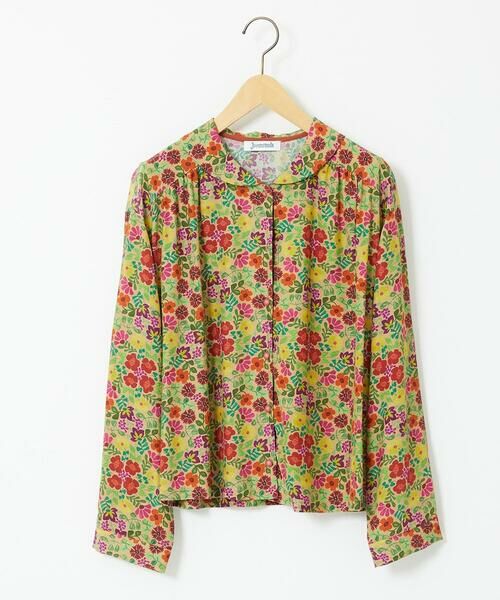 Jocomomola / ホコモモラ シャツ・ブラウス | Calle de la Flor Alta フラワープリントブラウス | 詳細24