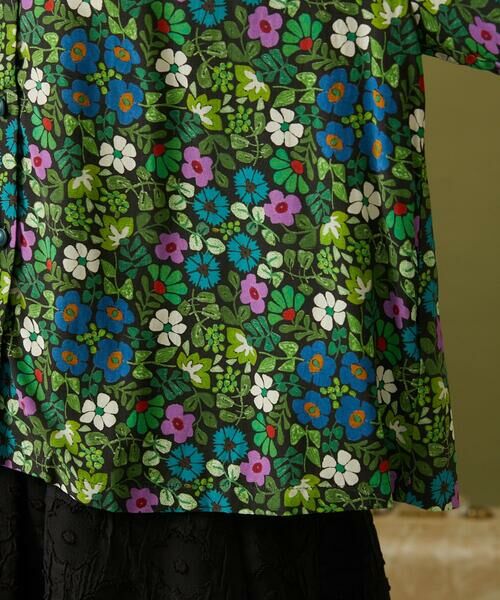 Jocomomola / ホコモモラ シャツ・ブラウス | Calle de la Flor Alta フラワープリントブラウス | 詳細7