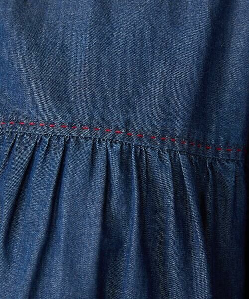 Jocomomola / ホコモモラ シャツ・ブラウス | Jardines コード刺繍デニムブラウス | 詳細8