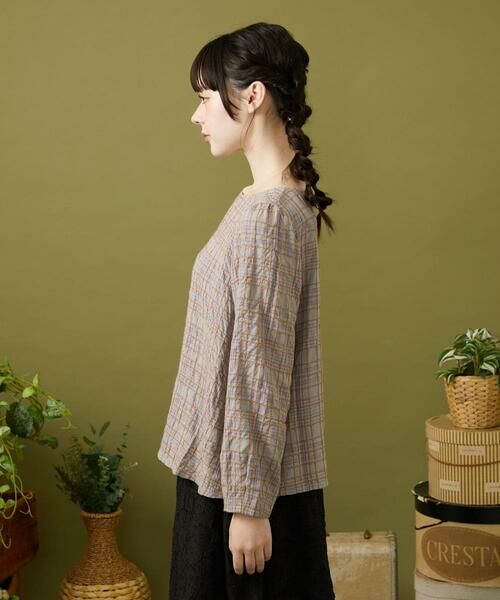 Jocomomola / ホコモモラ シャツ・ブラウス | Mapa チェックブラウス | 詳細1