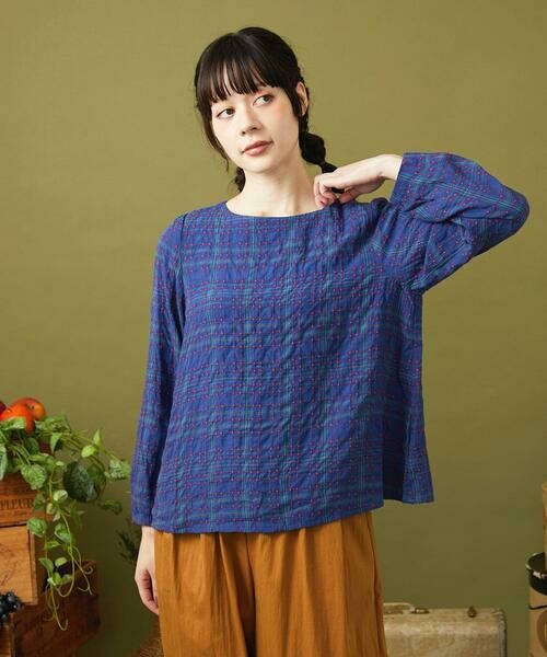 Jocomomola / ホコモモラ シャツ・ブラウス | Mapa チェックブラウス | 詳細11