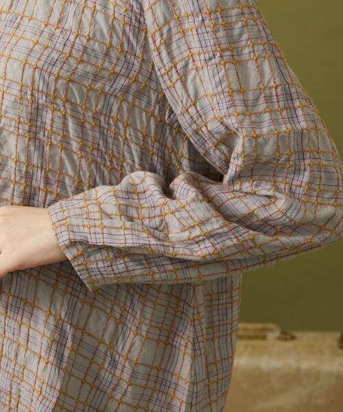 Jocomomola / ホコモモラ シャツ・ブラウス | Mapa チェックブラウス | 詳細4