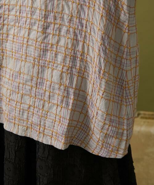 Jocomomola / ホコモモラ シャツ・ブラウス | Mapa チェックブラウス | 詳細5