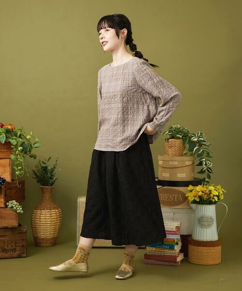 Jocomomola / ホコモモラ シャツ・ブラウス | Mapa チェックブラウス | 詳細9