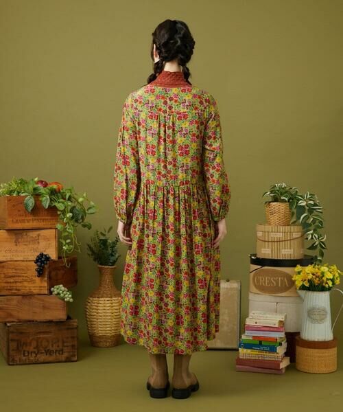 Jocomomola / ホコモモラ ロング・マキシ丈ワンピース | Calle de la Flor Alta フラワープリントワンピース | 詳細2