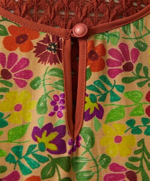 Jocomomola / ホコモモラ ロング・マキシ丈ワンピース | Calle de la Flor Alta フラワープリントワンピース | 詳細4