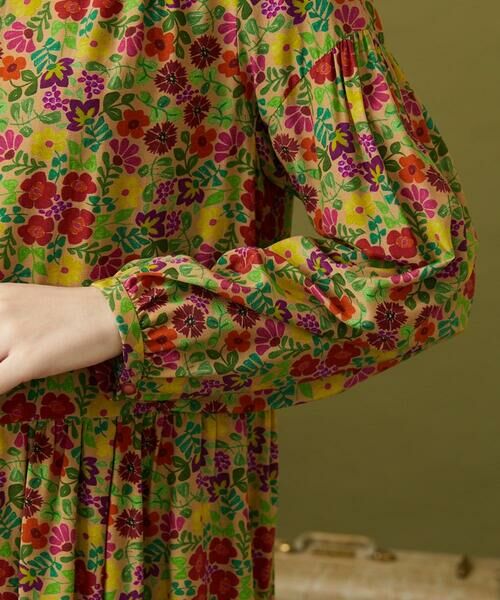 Jocomomola / ホコモモラ ロング・マキシ丈ワンピース | Calle de la Flor Alta フラワープリントワンピース | 詳細5