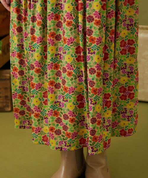 Jocomomola / ホコモモラ ロング・マキシ丈ワンピース | Calle de la Flor Alta フラワープリントワンピース | 詳細8