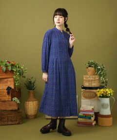 Jocomomola / ホコモモラ ロング・マキシ丈ワンピース | Mapa チェックワンピース