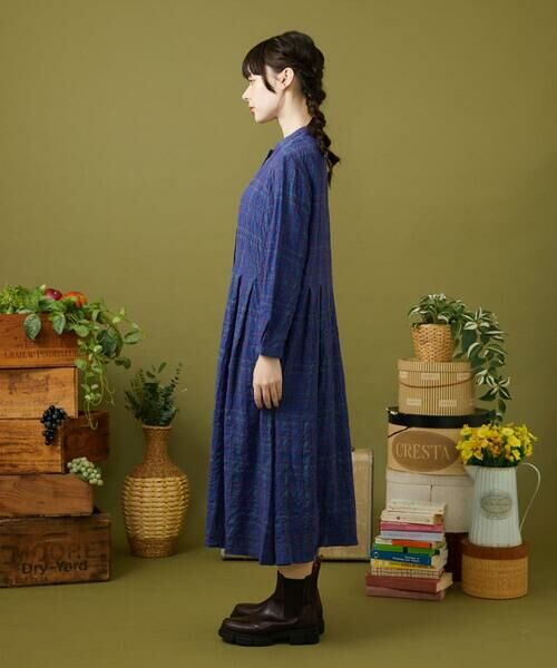 Jocomomola / ホコモモラ ロング・マキシ丈ワンピース | Mapa チェックワンピース | 詳細1