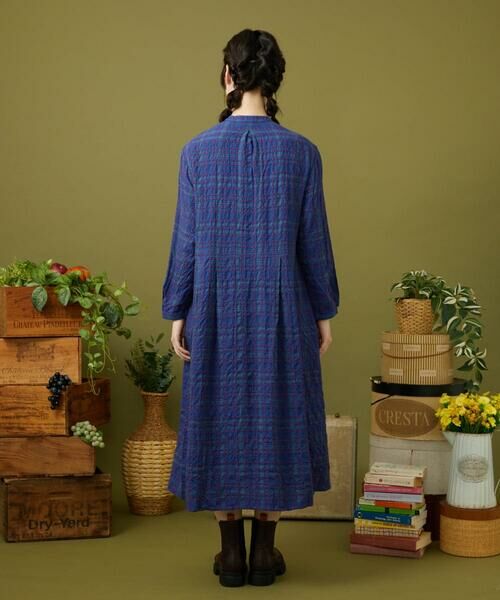 Jocomomola / ホコモモラ ロング・マキシ丈ワンピース | Mapa チェックワンピース | 詳細2