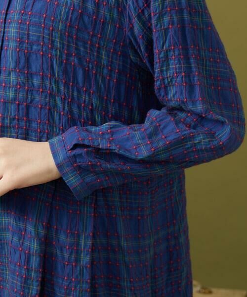 Jocomomola / ホコモモラ ロング・マキシ丈ワンピース | Mapa チェックワンピース | 詳細5