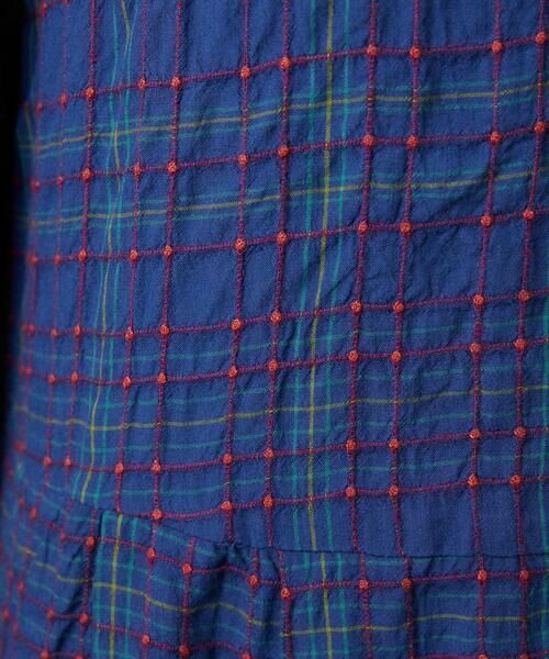 Jocomomola / ホコモモラ ロング・マキシ丈ワンピース | Mapa チェックワンピース | 詳細9