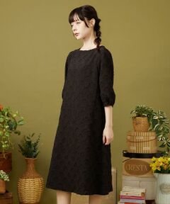 Jocomomola / ホコモモラ ロング・マキシ丈ワンピース | Floracion フラワージャカードワンピース