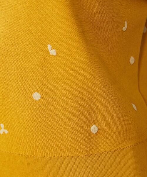 Jocomomola / ホコモモラ ニット・セーター | Flor Alta フラワー刺繍ニットプルオーバー | 詳細11