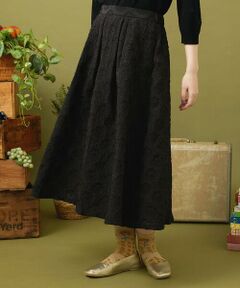 Jocomomola / ホコモモラ ロング・マキシ丈スカート | Floracion フラワージャカードスカート