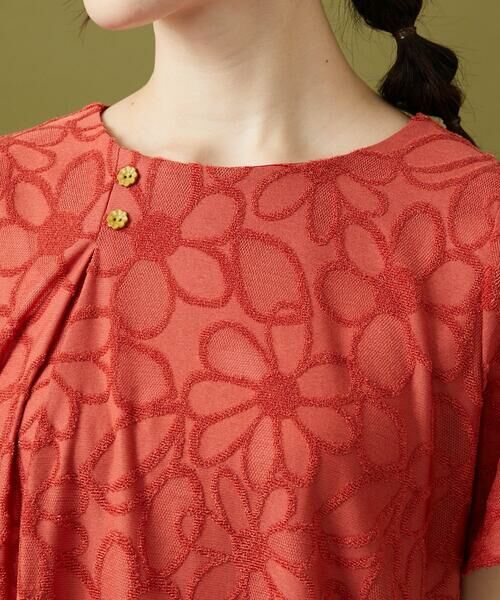 Jocomomola / ホコモモラ カットソー | Camino de flores フラワージャカードカットソー | 詳細3