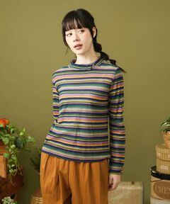 Jocomomola / ホコモモラ カットソー | アムンゼン ボーダーカットソー