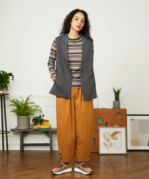 Jocomomola / ホコモモラ カットソー | アムンゼン ボーダーカットソー | 詳細10