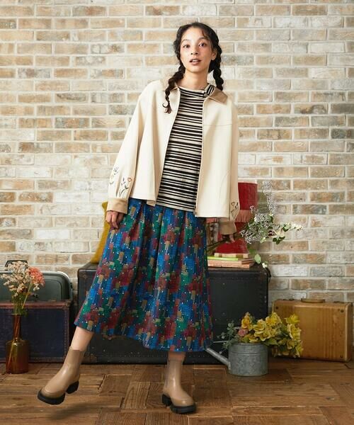 Jocomomola / ホコモモラ カットソー | アムンゼン ボーダーカットソー | 詳細18