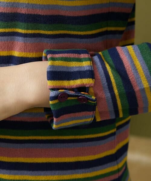 Jocomomola / ホコモモラ カットソー | アムンゼン ボーダーカットソー | 詳細5