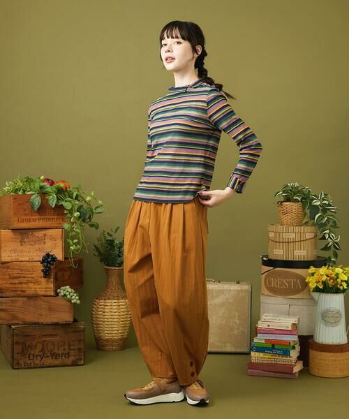 Jocomomola / ホコモモラ カットソー | アムンゼン ボーダーカットソー | 詳細8