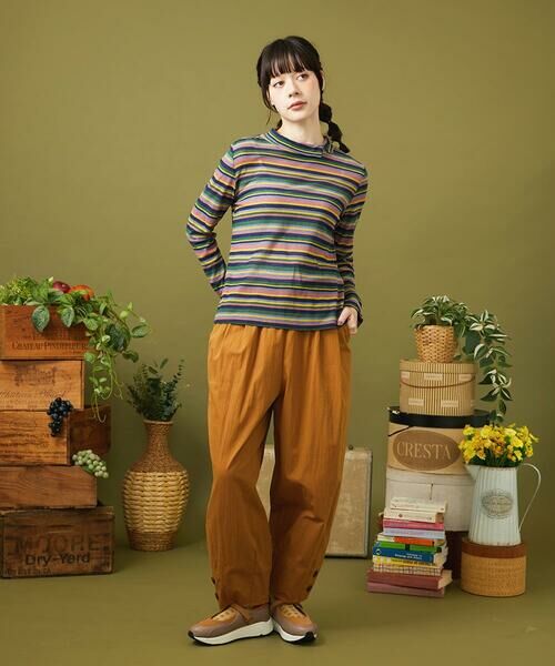 Jocomomola / ホコモモラ カットソー | アムンゼン ボーダーカットソー | 詳細9