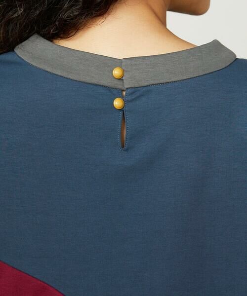 Jocomomola / ホコモモラ カットソー | Rompecabezas パッチワーク切り替えカットソー | 詳細6