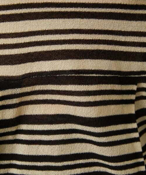 Jocomomola / ホコモモラ カットソー | アムンゼン ボーダーフレアカットソー | 詳細7