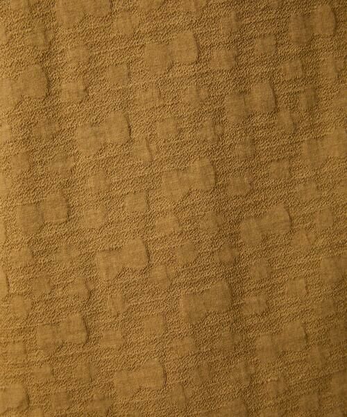 Jocomomola / ホコモモラ カットソー | Nube ジャカード半端袖カットソー | 詳細8